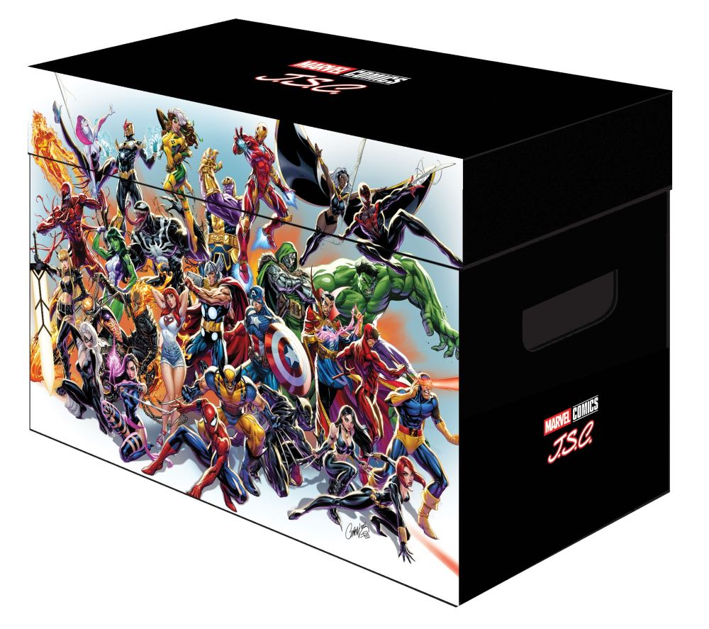 MARVEL GRAPHIC COMIC SHORT BOX Marvel Universe by J. Scott Campbell