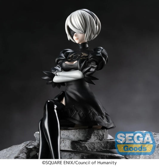 NieR: Automata Ver1.1a 2B Premium Perching Figure