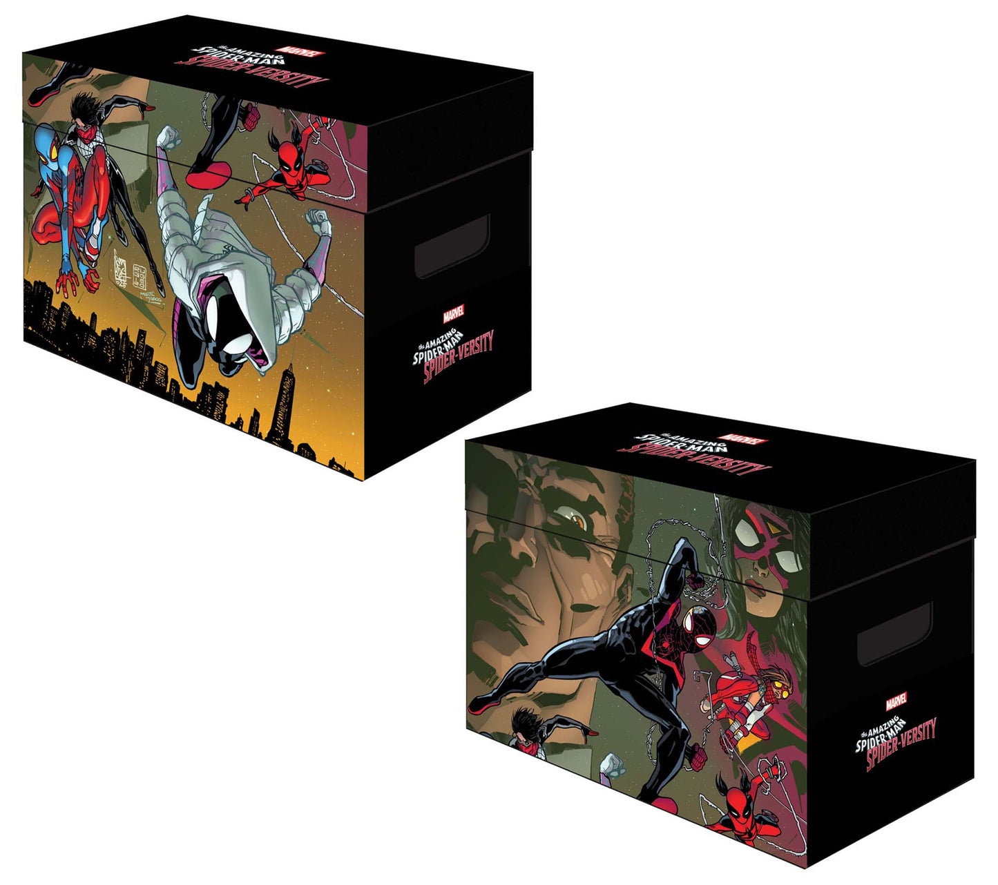 MARVEL GRAPHIC COMIC SHORT BOX SPIDER-MAN SPIDER-VERSITY