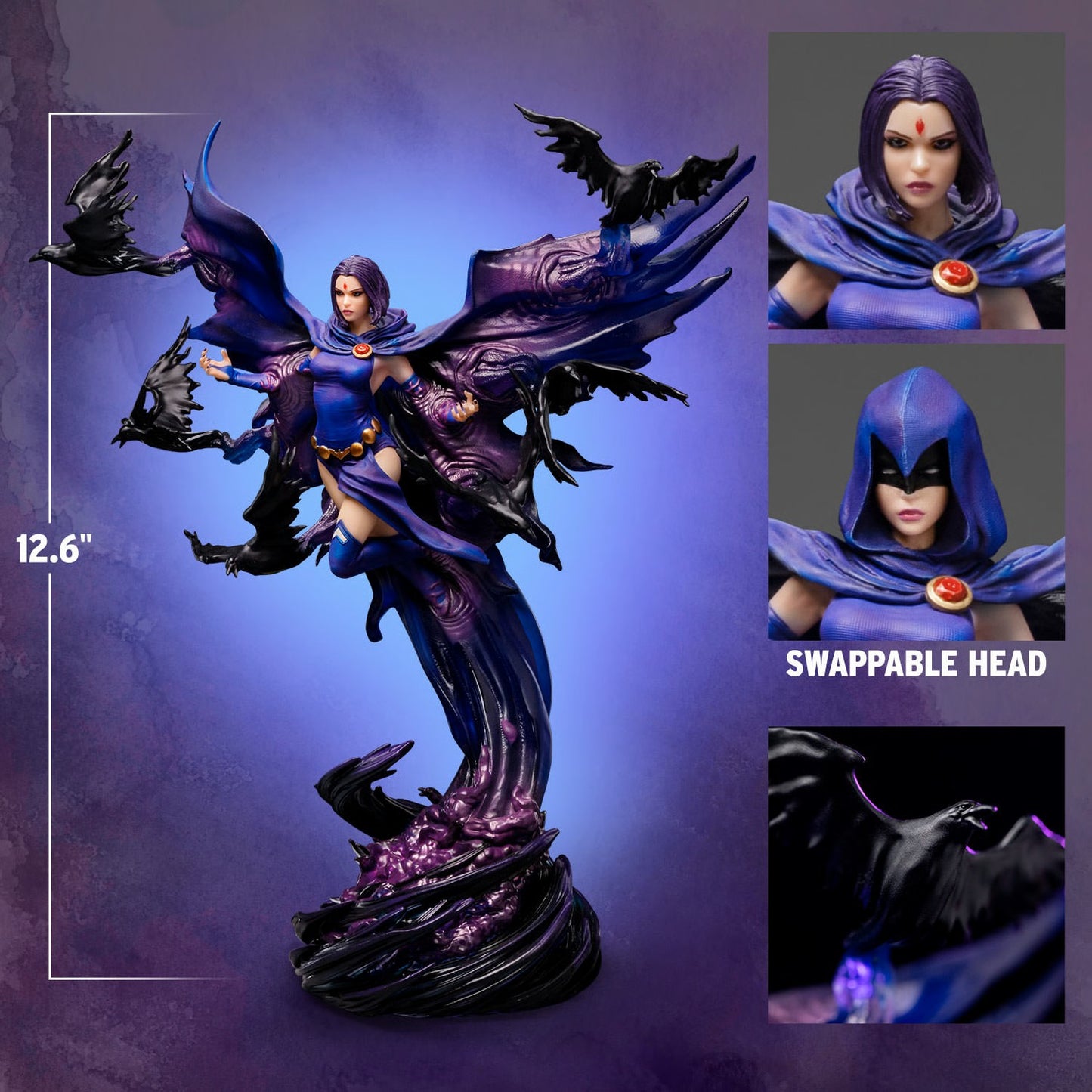 Raven - DC Comics - Art Scale 1/10 Resin Statue