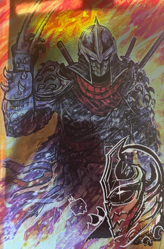 Teenage Mutant Ninja Turtles: Shredder #1 Camron Johnson Foil (Remarque w/ COA)