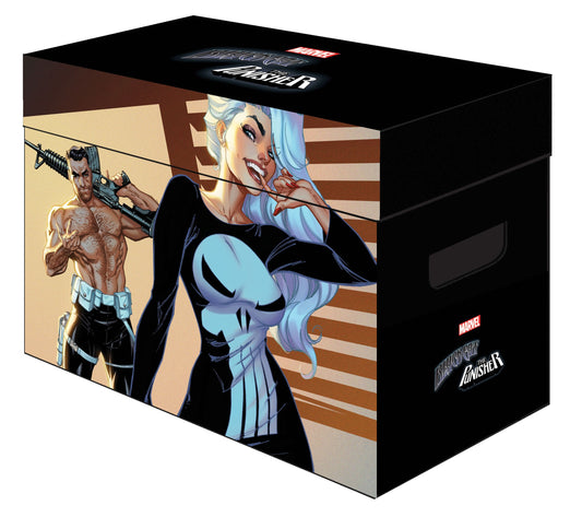 MARVEL GRAPHIC COMIC SHORT BOX Black Cat / Punisher by J. Scott Campbell