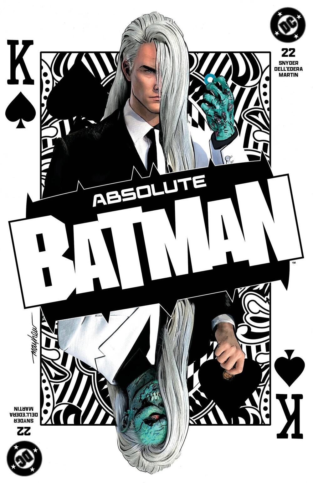 Absolute Batman #22 Mike Mayhew Trade Dress
