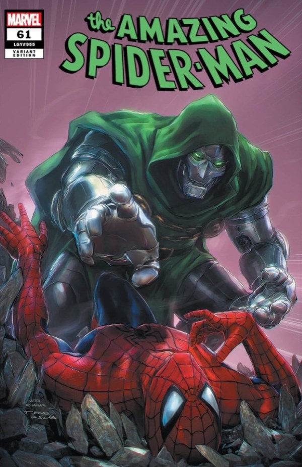 Amazing Spider-Man Vol. 6 #61 Tiago Da Silva Trade Dress