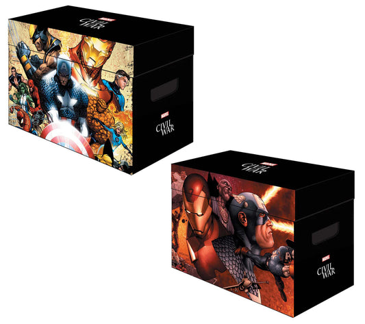 MARVEL GRAPHIC COMIC SHORT BOX CIVIL WAR