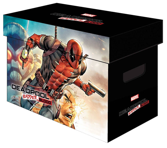 MARVEL GRAPHIC COMIC SHORT BOX DEADPOOL BADDER BLOOD