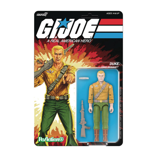 G.I. Joe Reaction Figure Wave 2 - Duke (Cartoon Version)
