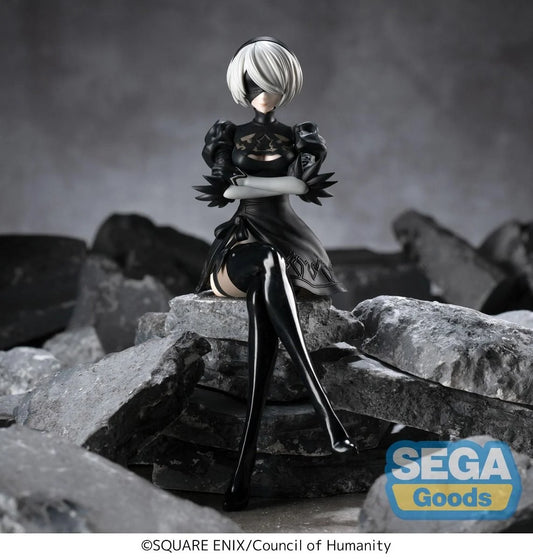 NieR: Automata Ver1.1a 2B Premium Perching Figure