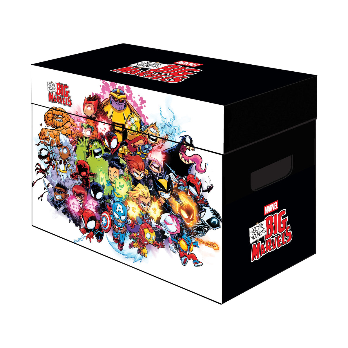 MARVEL GRAPHIC COMIC SHORT BOX BIG MARVEL BY SKOTTIE YOUNG