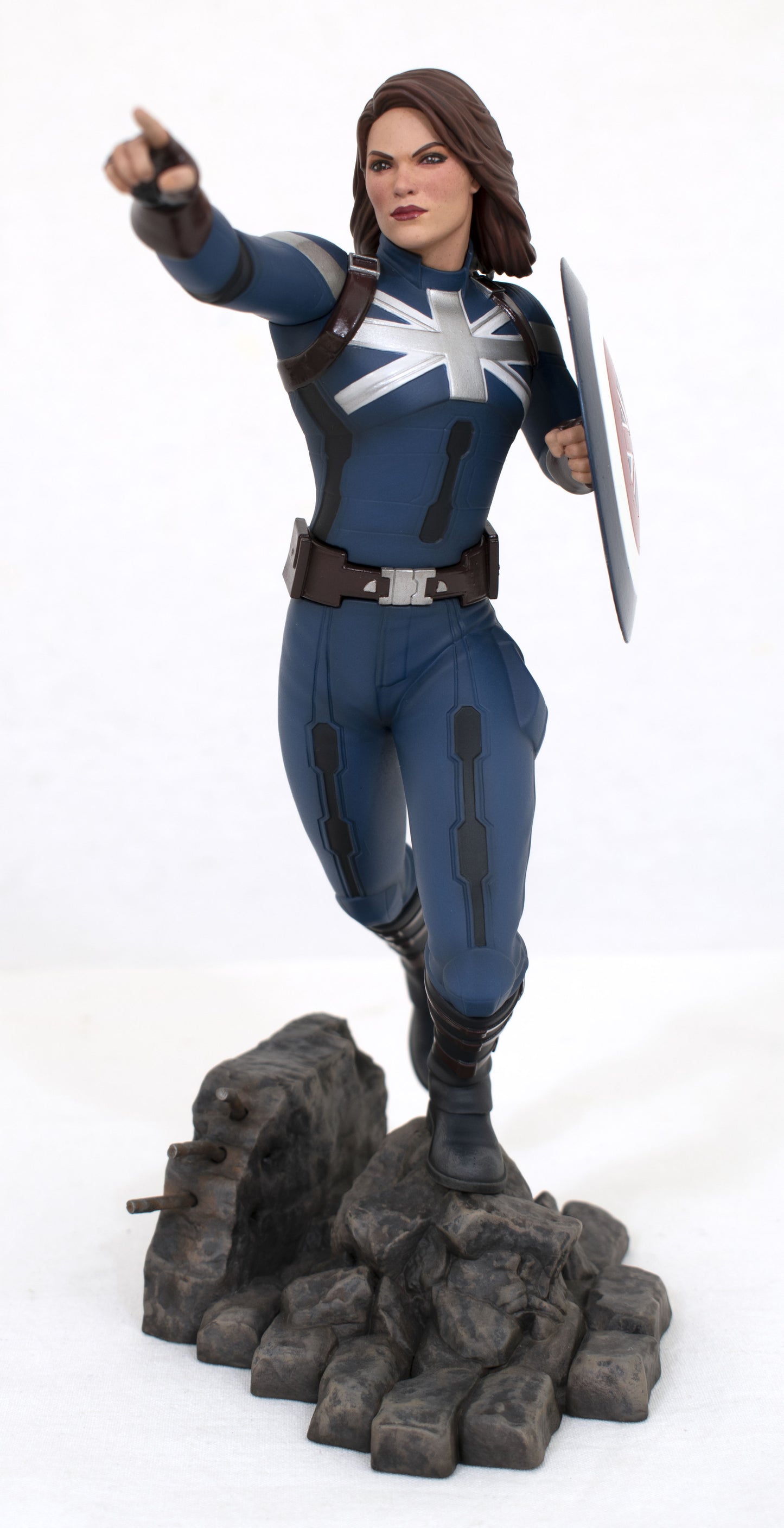 MARVEL GALLERY DISNEY+ CAPTAIN CARTER PVC STATUE